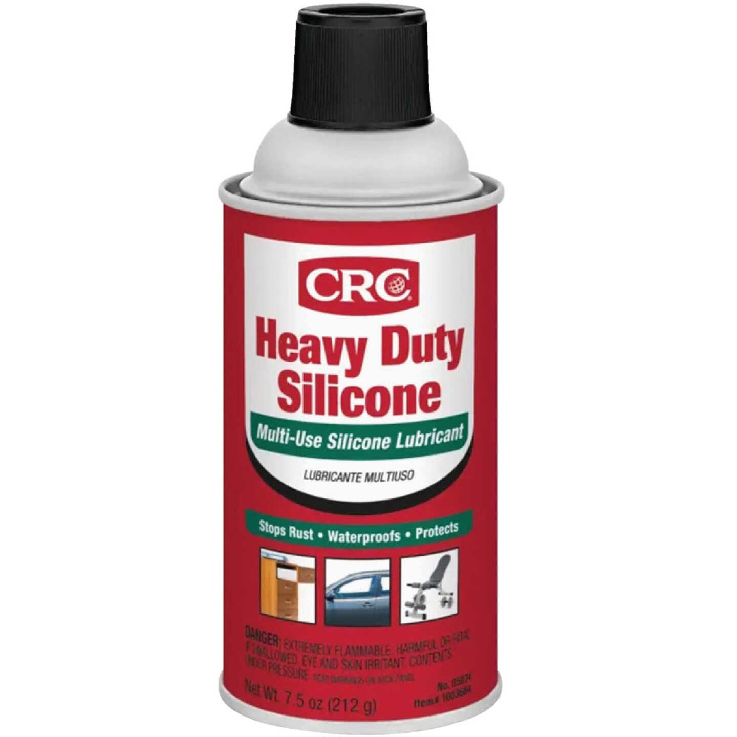 CRC 7.5 Oz. Heavy Duty Silicone Lubricant Image 1