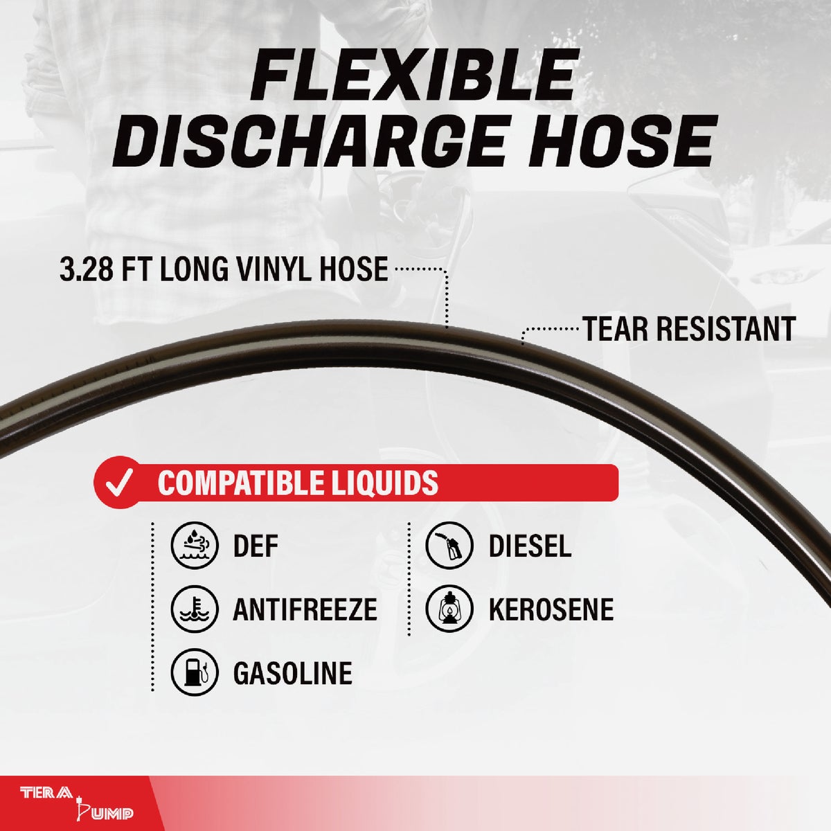 Tera Pump Fuel Transfer Pump with Telescopic Shaft Image 2