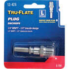 Tru-Flate Lincoln 1/4 In. MNPT Steel Industrial Plug Image 2