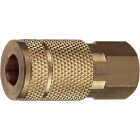 Tru-Flate Series Push-to-Connect 1/4 In. FNPT Coupler Image 1