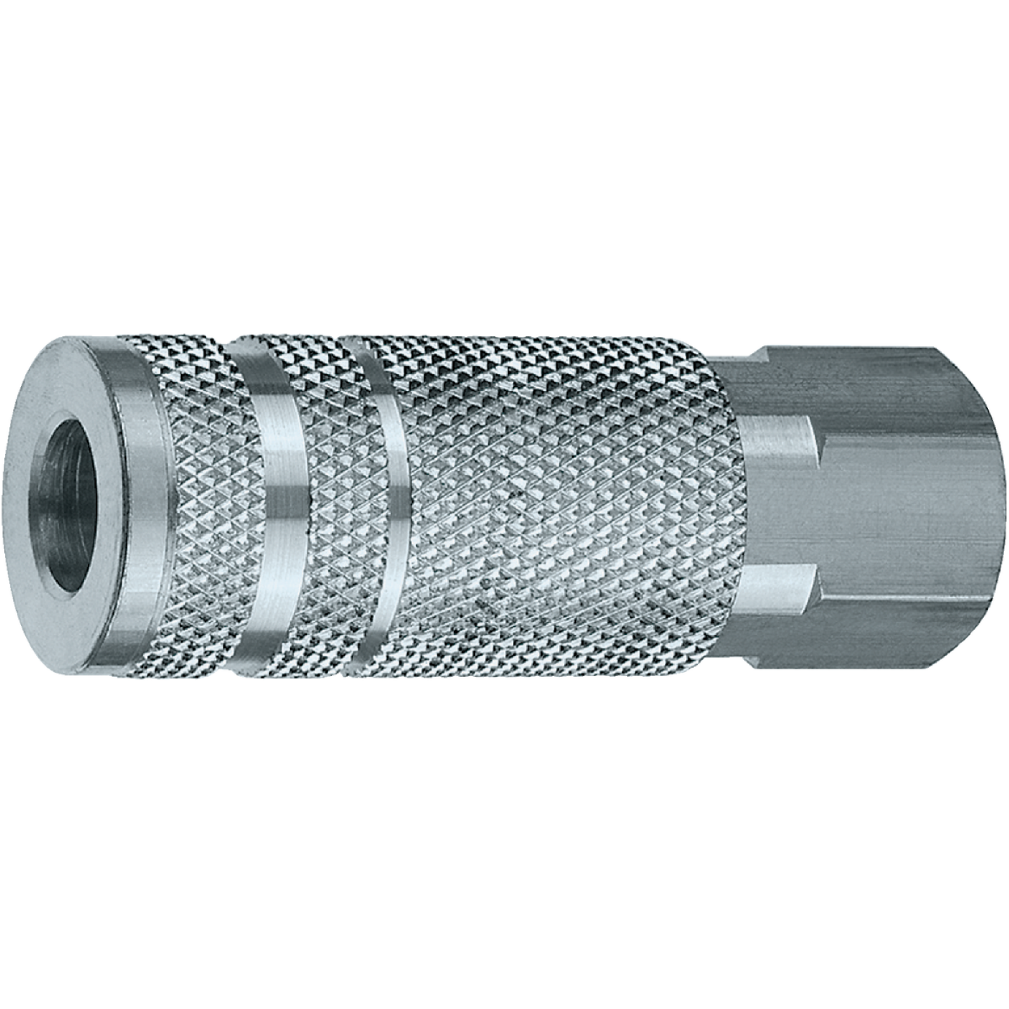 Tru-Flate Lincoln Series Push-to-Connect 1/4 In. FNPT Coupler Image 1