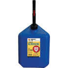 Midwest Can 5 Gal. Plastic Auto Shut Off Kerosene Fuel Can, Blue Image 1