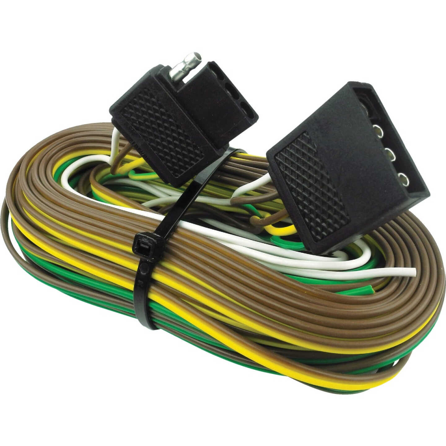 Seachoice 4-Pole Flat 4 Ft. Vehicle/25 Ft. Trailer Y-Harness Image 1