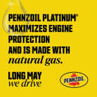 Pennzoil Platinum Full Synthetic 5W-20 Motor Oil, 5 Qt. Image 3