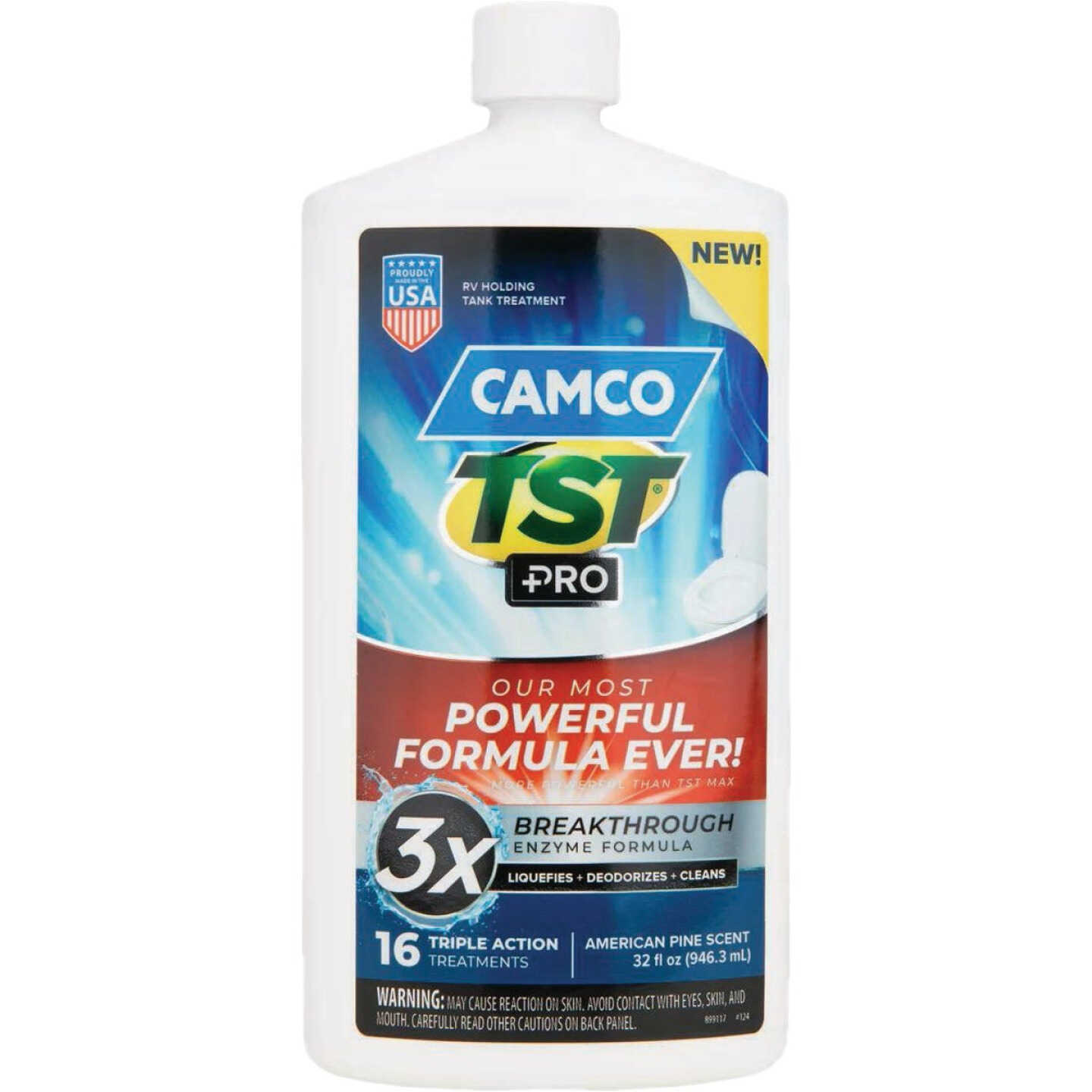 Camco 32 Oz. TST PRO RV Holding Tank Treatment, American Pine Image 1