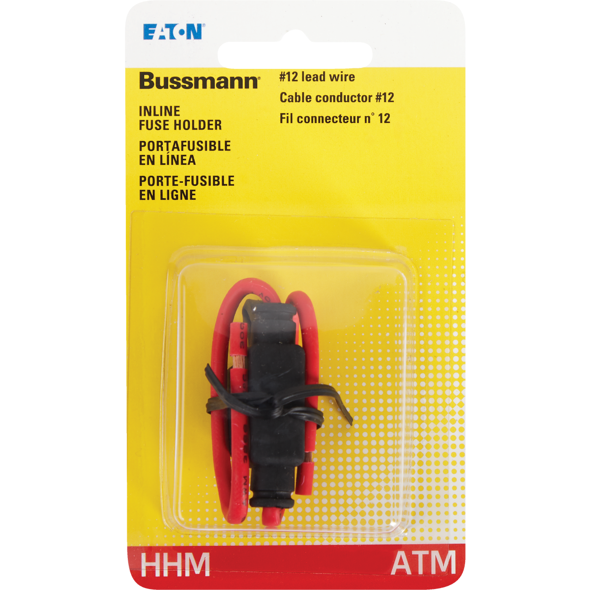 Bussmann 30-Amp #12 ATM In-Line Blade Fuse Holder Image 2