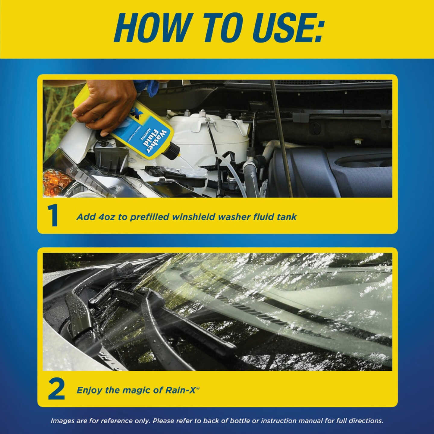 Rain-X 16.9 Oz. Squeeze Bottle Windshield Washer Additive Image 5