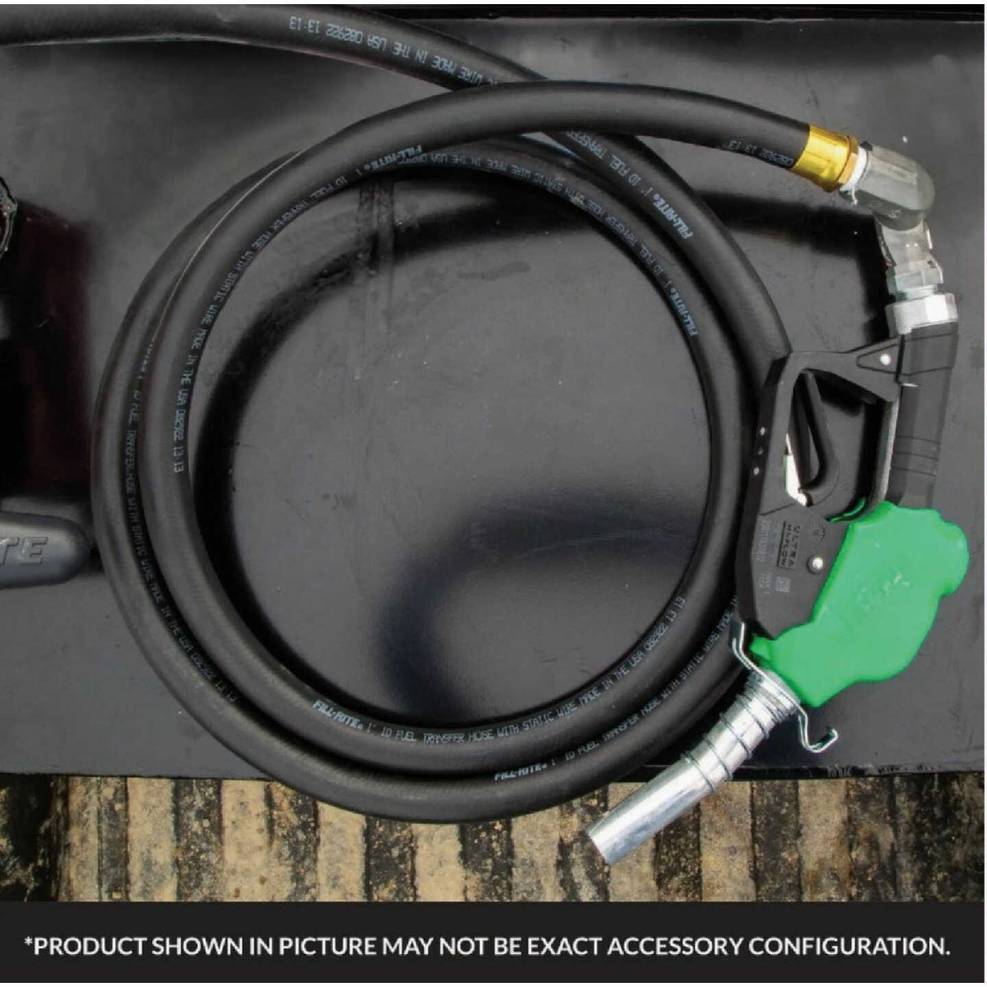 Fill-Rite 1 In. x 12 Ft. Rubber Fuel Transfer Hose with Static Wire and Internal Spring Guards Image 3