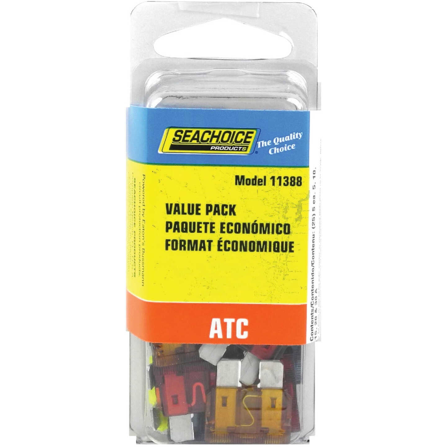Seachoice Marine ATC Blade Fuse Assortment (25-Pack) Image 1