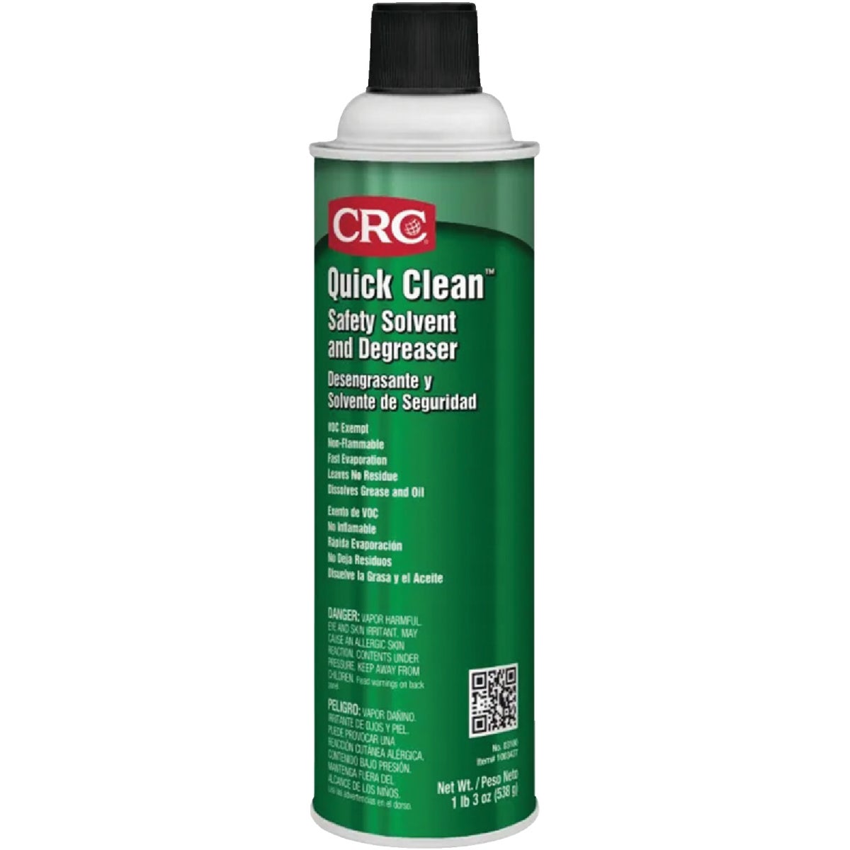 CRC Quick Clean 19 Oz. Safety Solvent and Degreaser