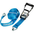 Channellock 2 In. x 27 Ft. Heavy Duty Rachet Tie Down With J Hooks Image 1