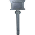 Blue Flame Expandable Satin Chrome Finish Gas Valve Key Image 1