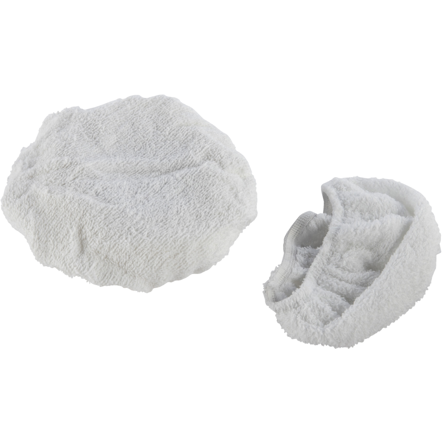 Auto Spa 7" To 8" Washable Cotton Polishing Bonnet, (2-Pack) Image 1