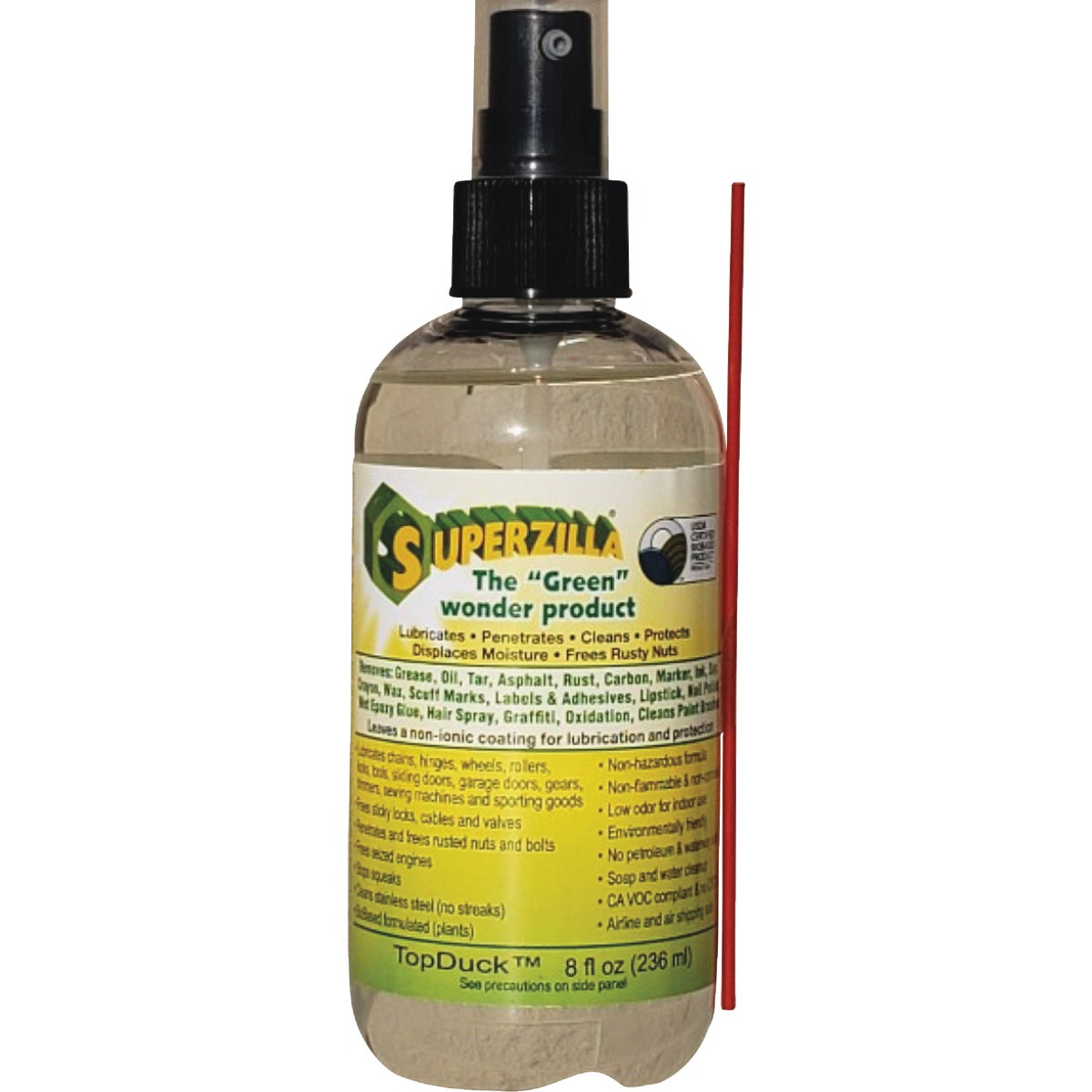 Superzilla 8 Oz. Pump Spray Bottle Cleaner/Lubricant