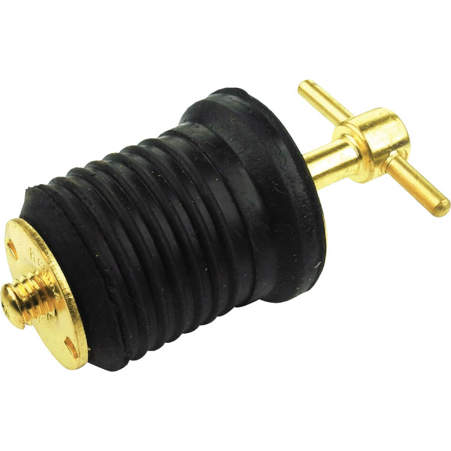 Seachoice 1 In. Twist-Turn Brass Drain Plug Image 1
