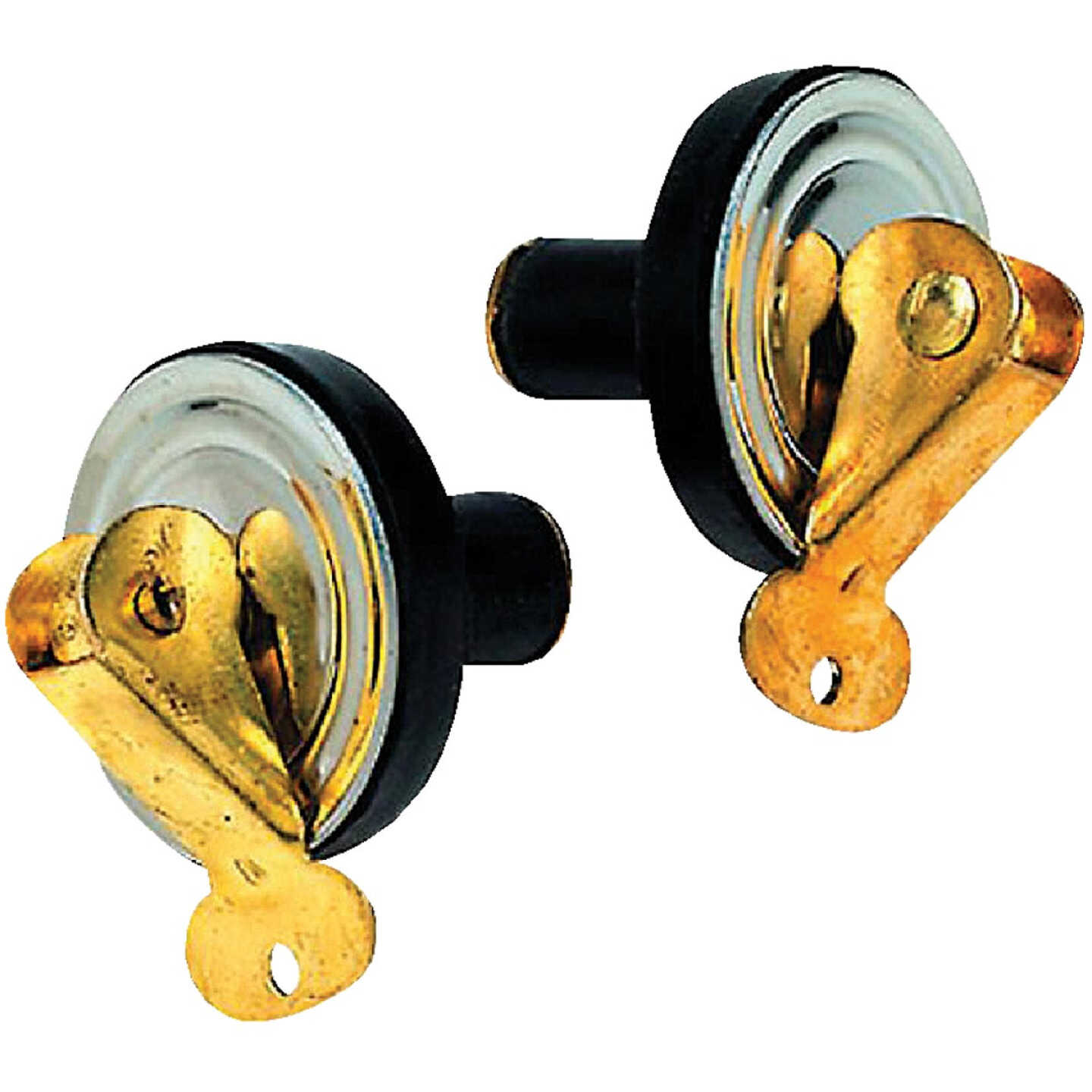 Seachoice 5/8 In. Stainless Steel Plate/Brass Can Baitwell Plug Image 1