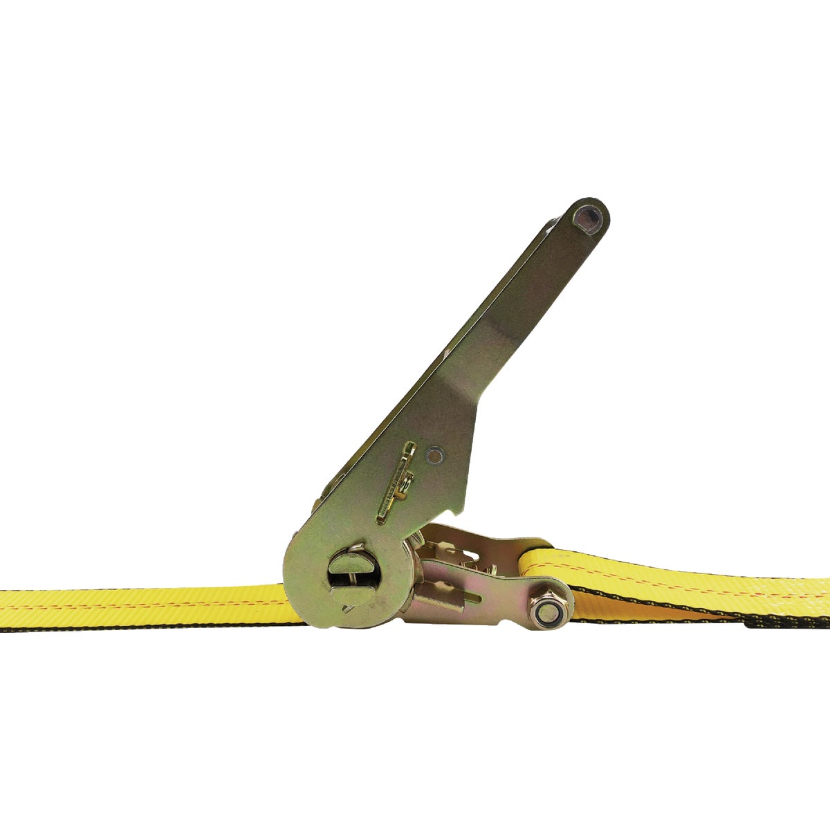 Erickson 2 In. x 27 Ft. Self Tensioning Ratchet Strap with Double "J" Hooks Image 3