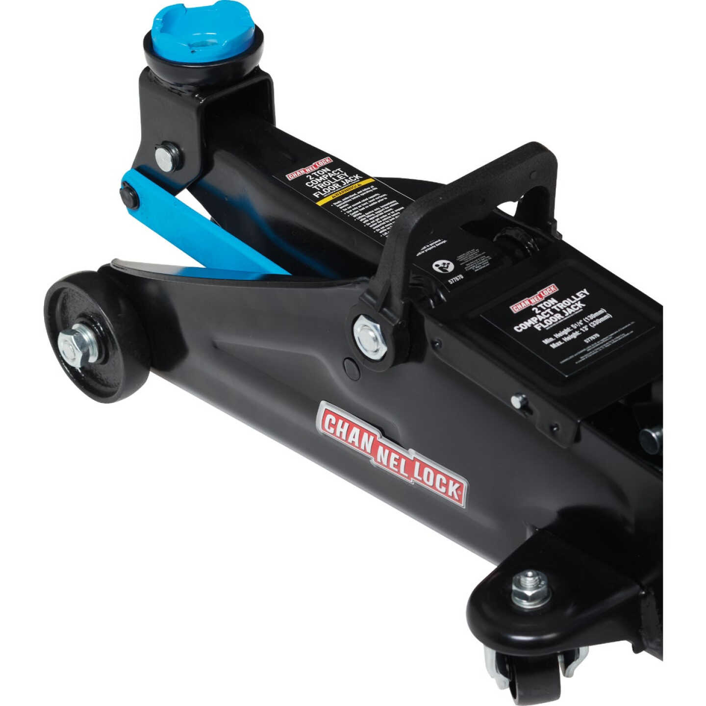 Channellock 2-Ton Compact Trolley Floor Jack Image 3
