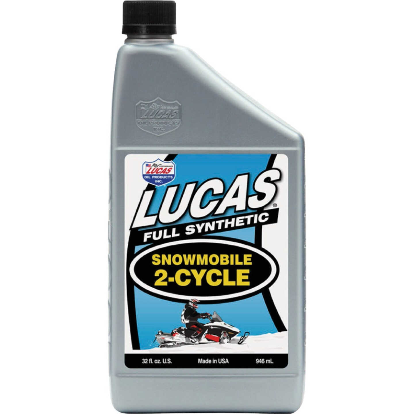 Lucas Oil 1 Qt. Synethic 2-Cycle Snowmobile Oil Image 1