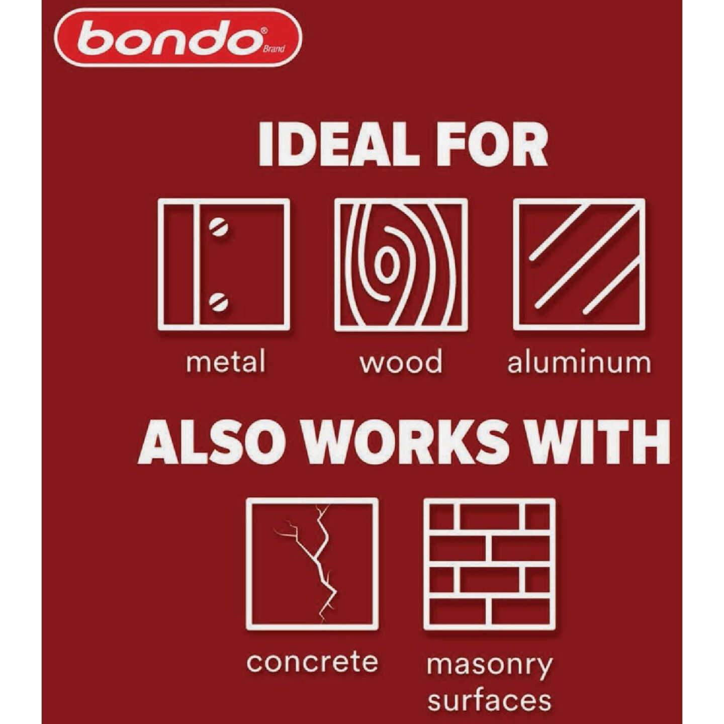 Bondo 14 Oz. Fast Dry Filler Image 6