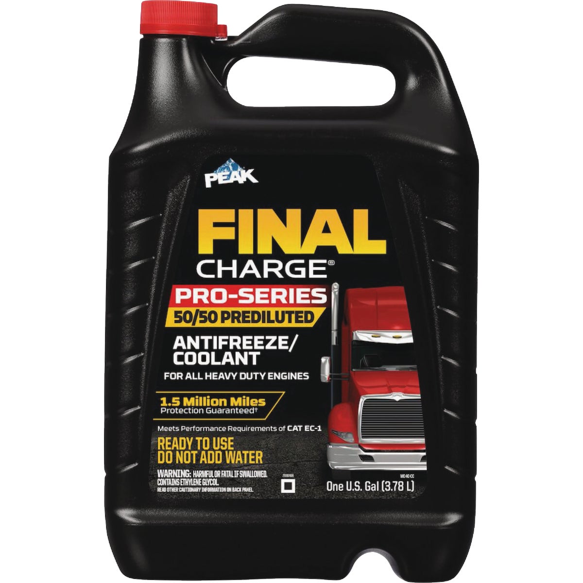 Peak Final Charge Pro-Series 1 Gal. Pre-Diluted Antifreeze/Coolant