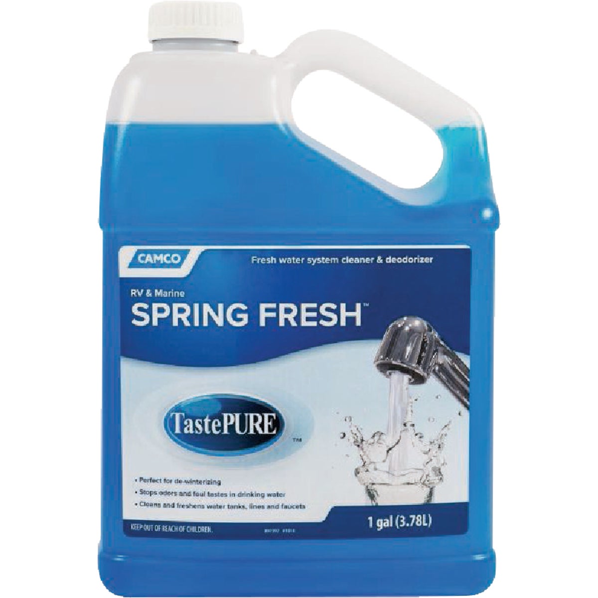 Camco TastePure 1 Gal. RV & Marine Spring Fresh Water System Cleaner & Deodorizer