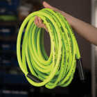 Flexzilla 3/8 In. x 100 Ft. Polymer-Blend Air Hose with 1/4 In. MNPT Fittings Image 5