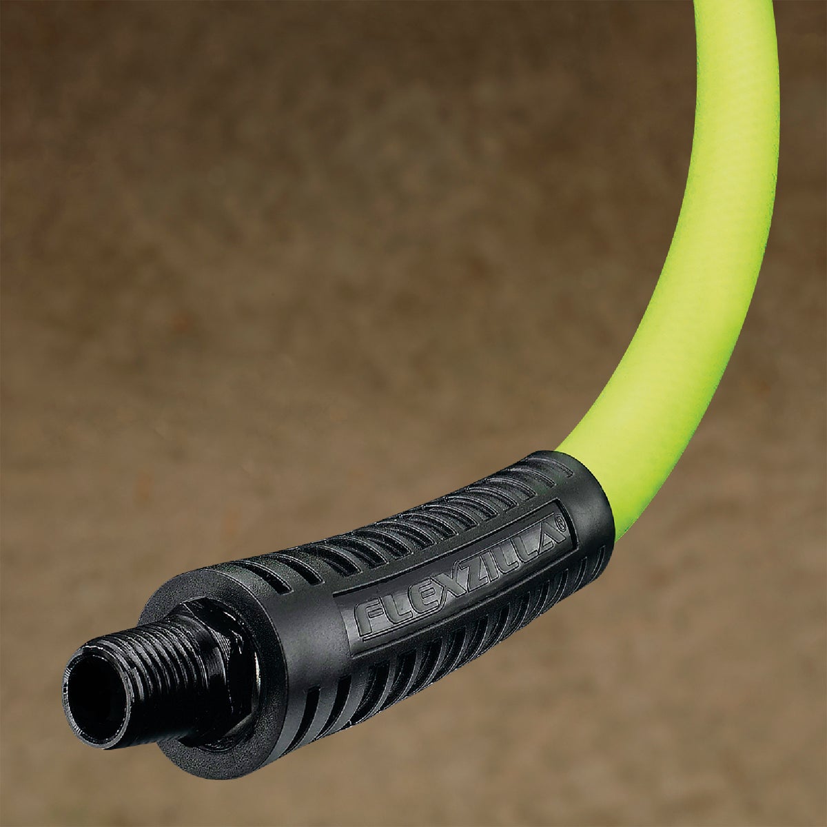 Flexzilla 3/8 In. x 100 Ft. Polymer-Blend Air Hose with 1/4 In. MNPT Fittings Image 4