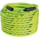 Flexzilla 3/8 In. x 100 Ft. Polymer-Blend Air Hose with 1/4 In. MNPT Fittings Image 1