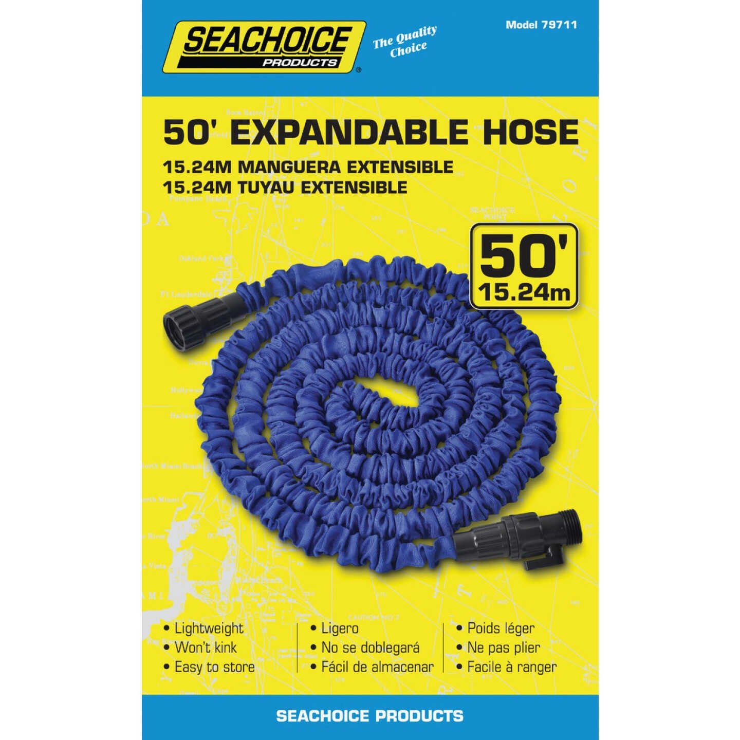Seachoice 50 Ft. L Expandable Hose Image 1