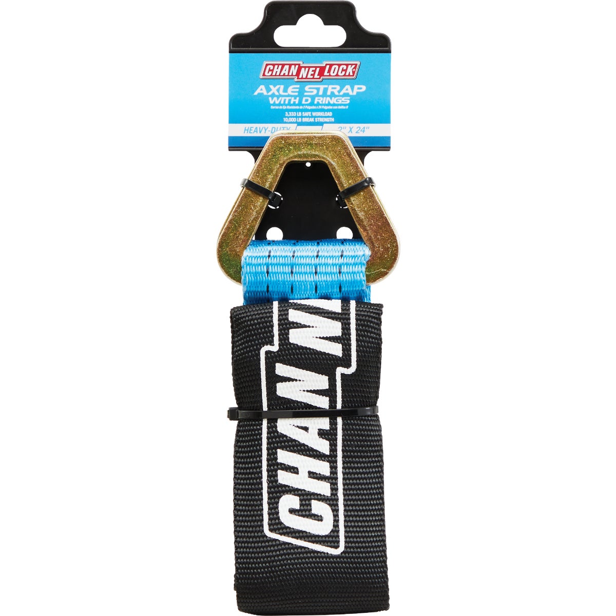 Channellock 2 In. x 24 In. Axle Strap With D Rings Image 2