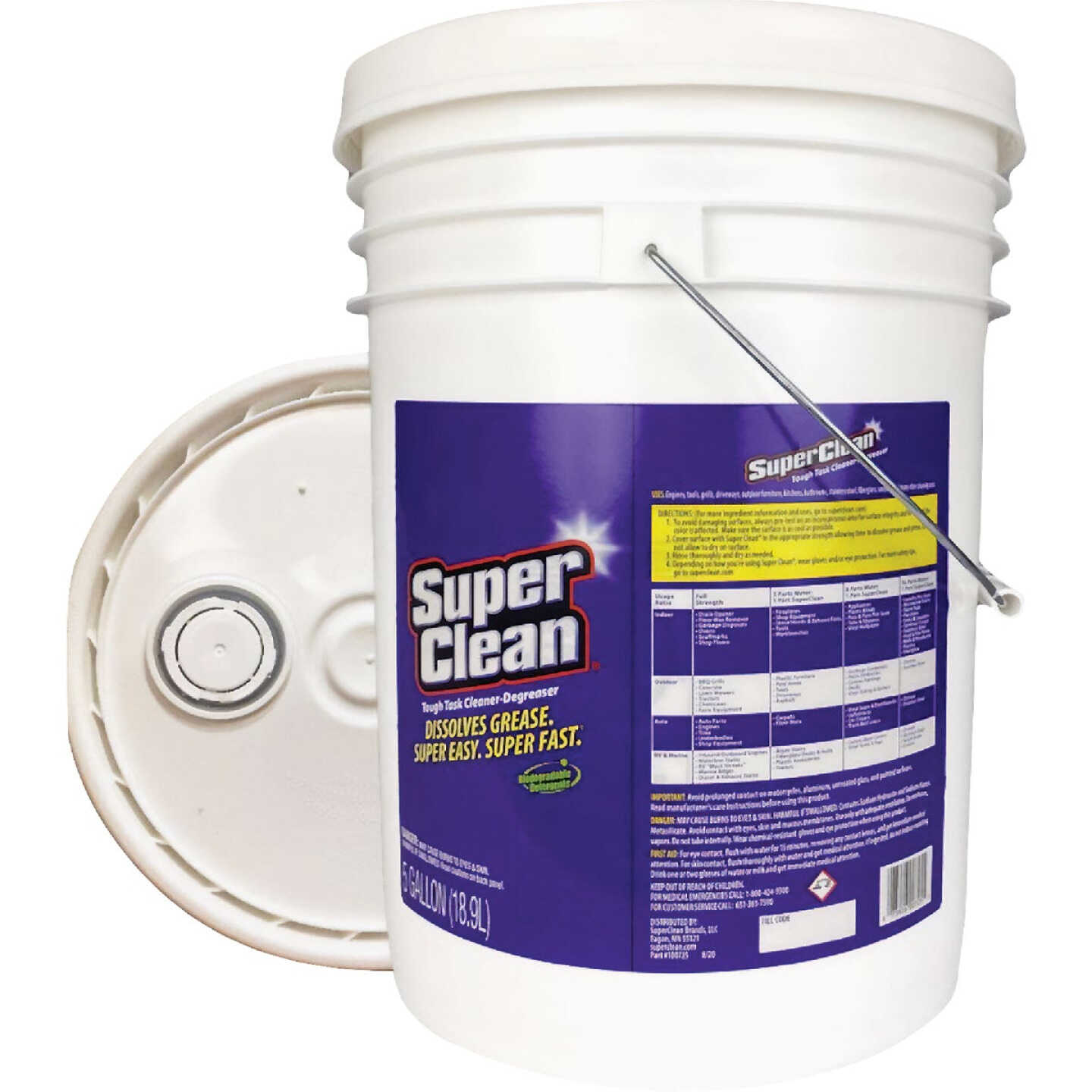 Super Clean 5 Gal. Liquid Degreaser Image 1