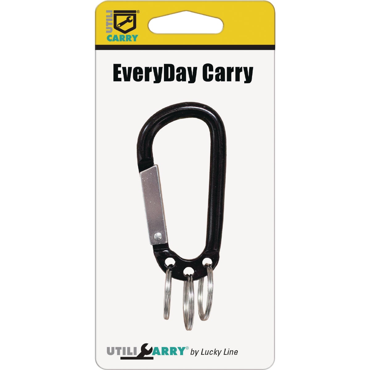 Lucky Line Utilicarry C-Clip Key Ring (3-Ring) Image 2