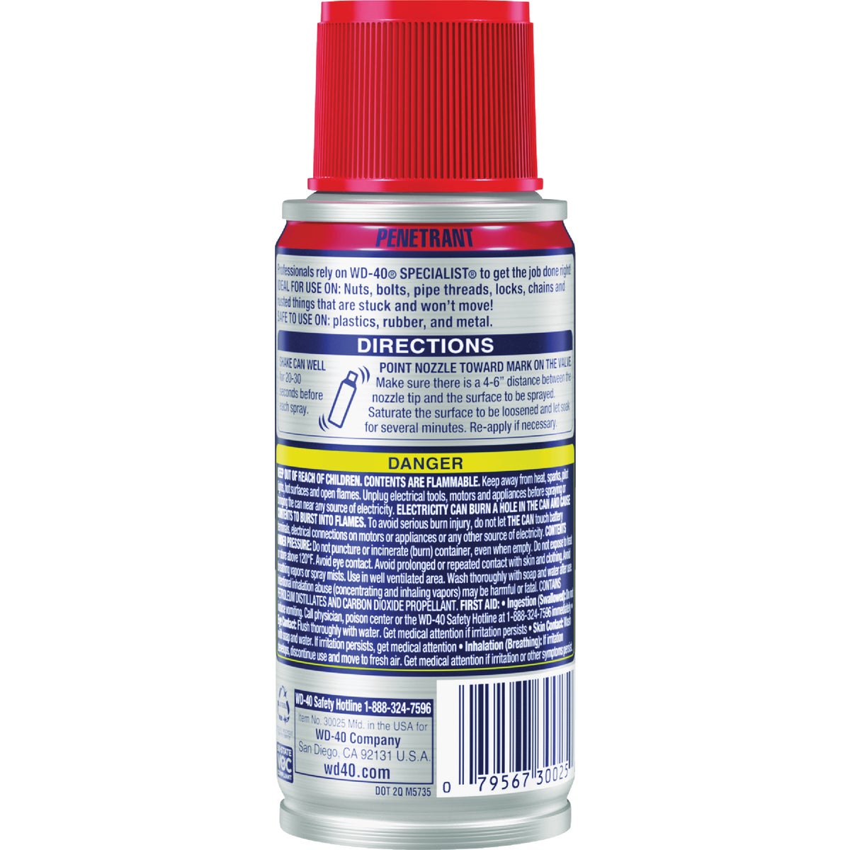 WD-40 Specialist 2.75 Oz. Penetrant Image 2