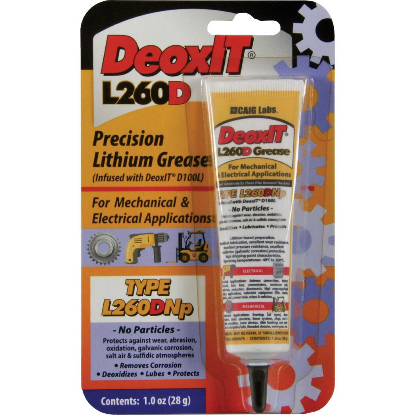 DeoxIT L260DNp 1 Oz. Precision Lithium Grease Image 1