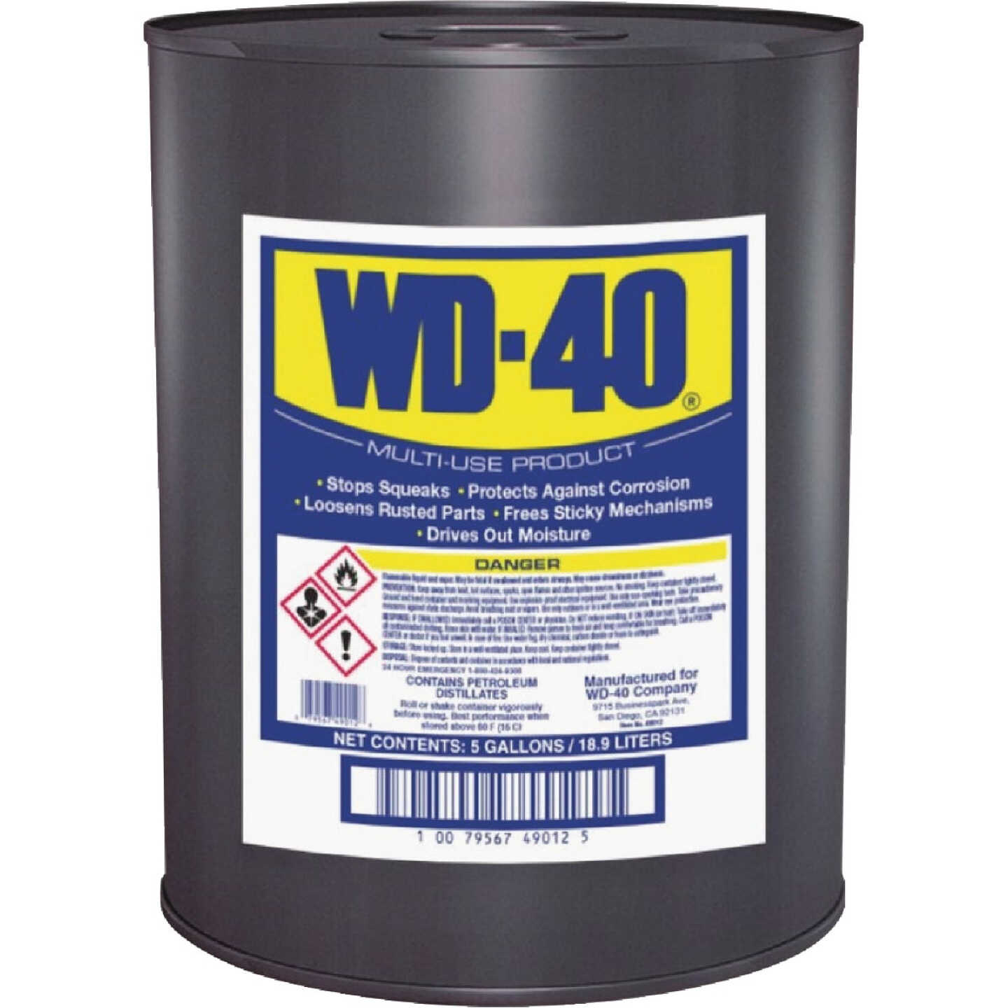 WD-40 5 Gal. Liquid Multi-Purpose Lubricant Image 1