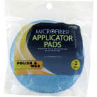 Viking 5 In. Dia. Microfiber Wax Applicator Pad (2-Pack) Image 1