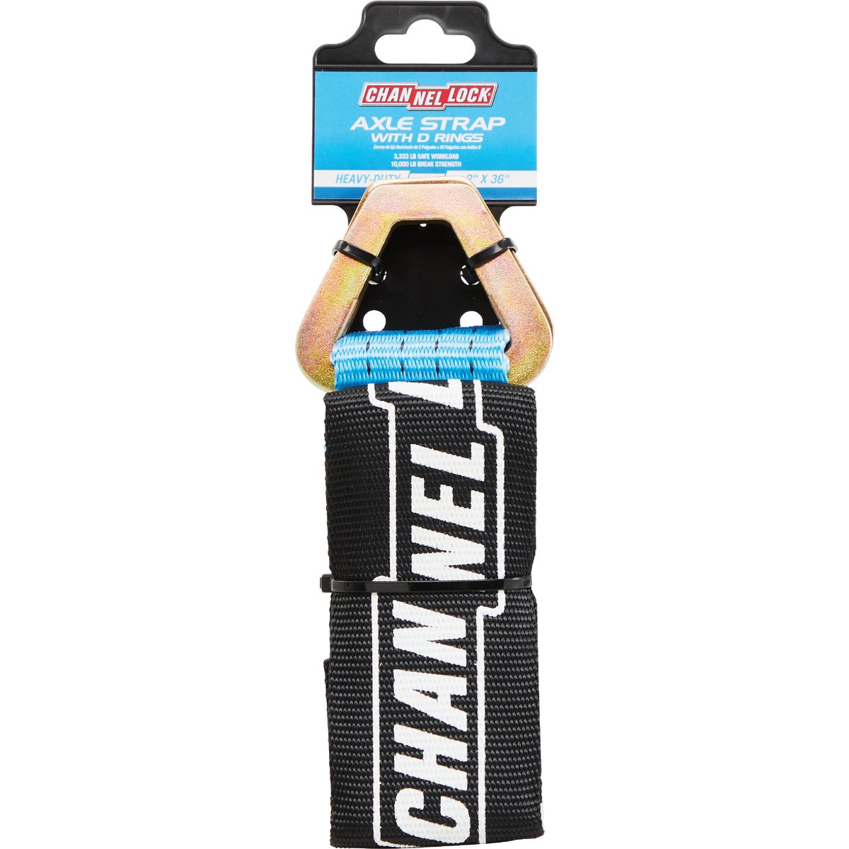 Channellock 2 In. x 36 In. Axle Strap With D Rings Image 2