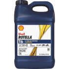 Shell Rotella T6 Full Synthetic 5W-40 Diesel Engine Oil, 2.5 Gal. Image 1