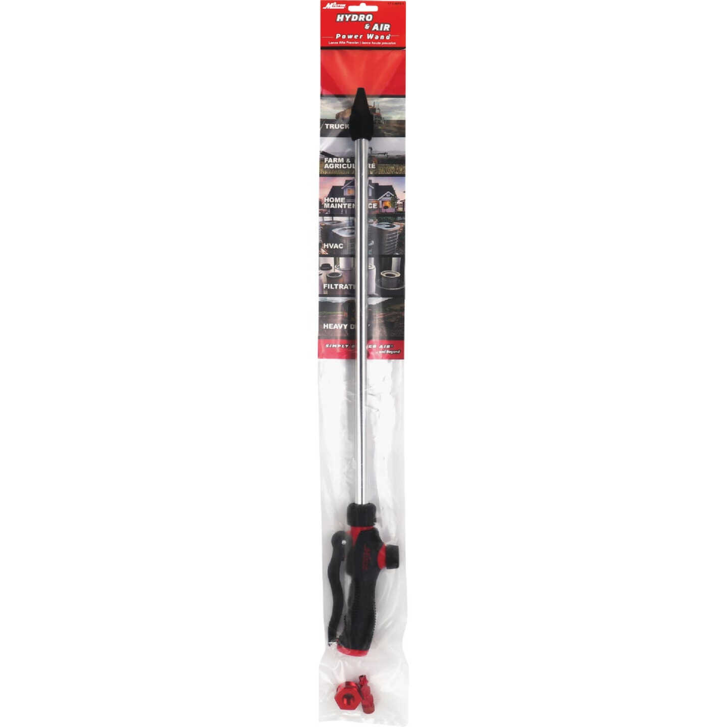 Milton 2-in-1 High Volume Hydro and Air Power Cleaning Wand Image 2