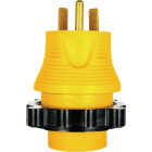 Camco 30A-30A RV Locking PowerGrip Adapter Image 1