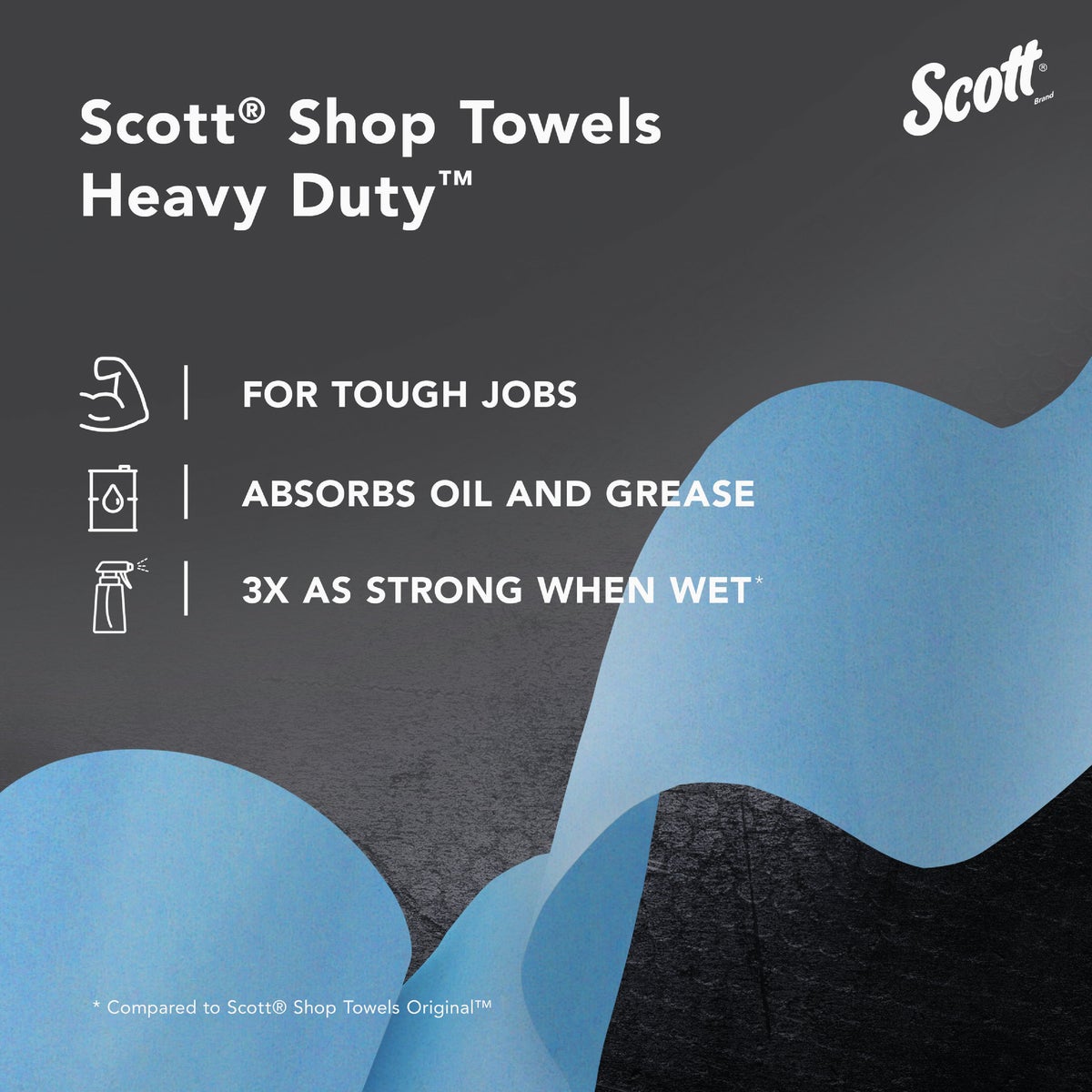 Scott Heavy Duty Shop Towel (100-Pack) Image 4