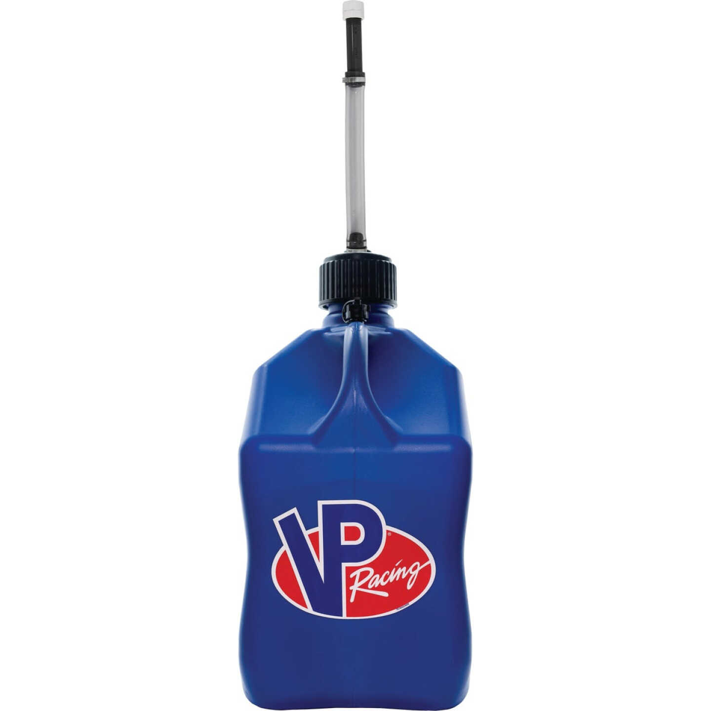 VP Racing 5.5 Gal. Motorsport Utility Jug with Hose, Blue Image 1