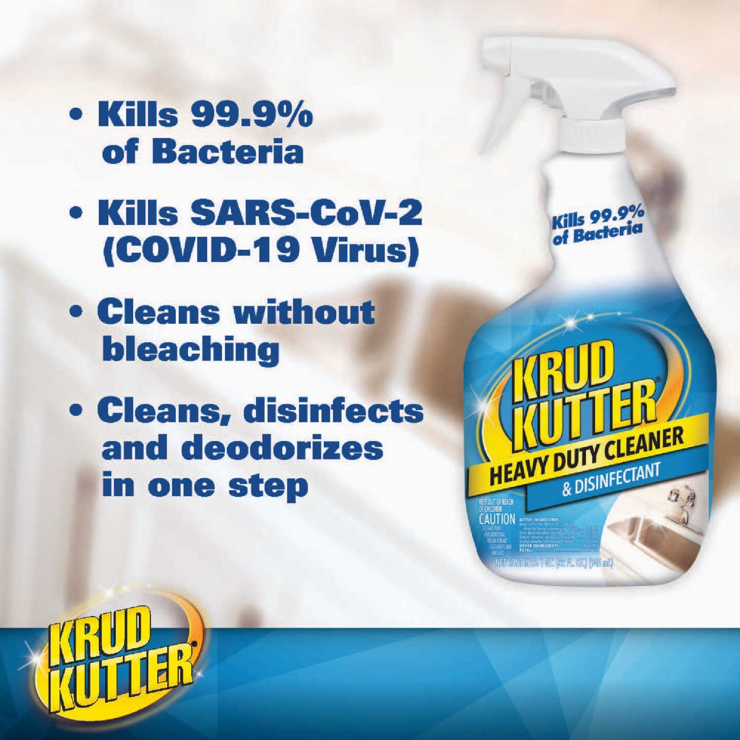 Krud Kutter 32 Oz. Heavy Duty Cleaner & Disinfectant Spray Image 2