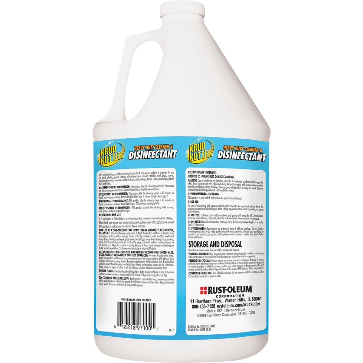 Krud Kutter 1 Gal. Cleaner And Disinfectant Image 2