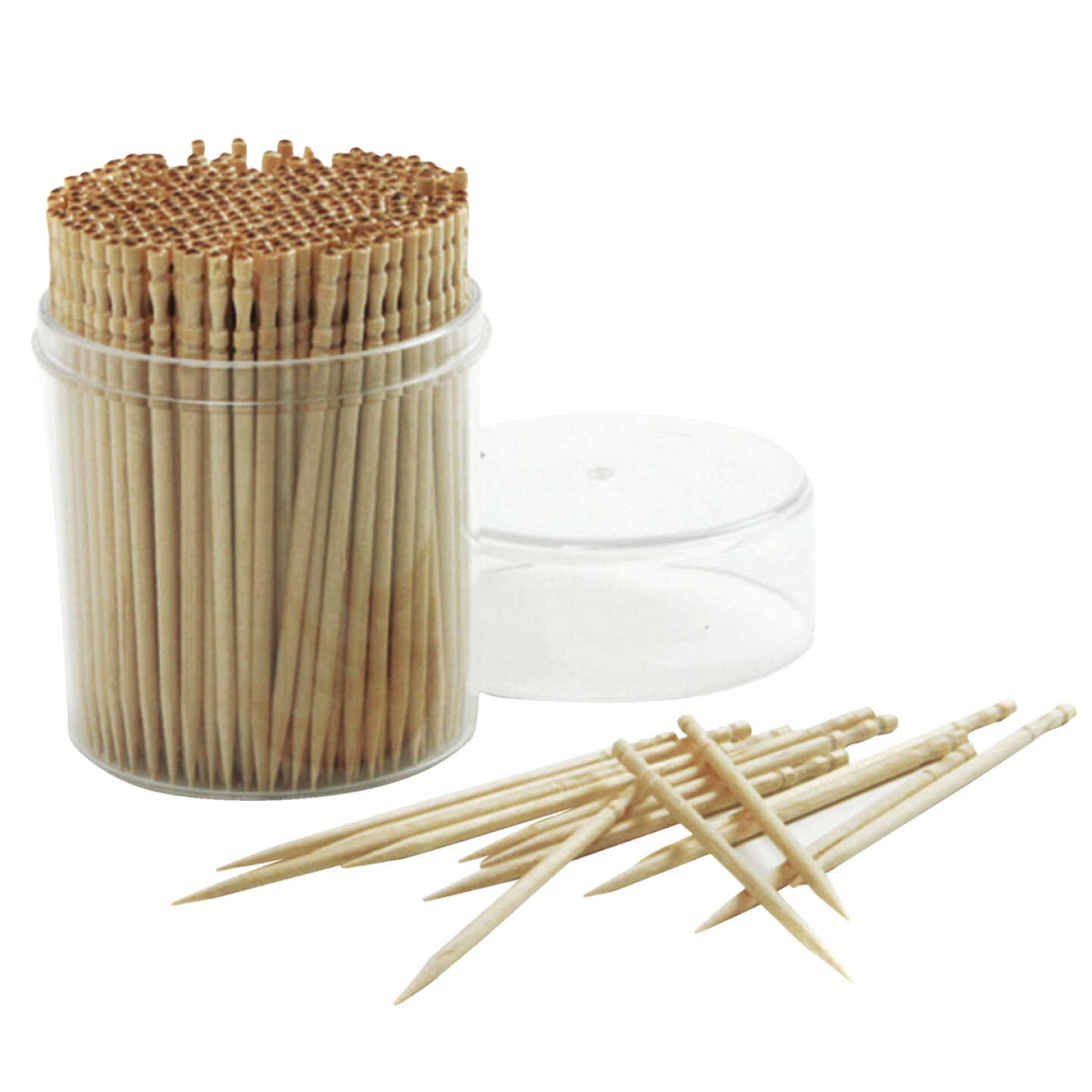 Norpro Ornate Wood Toothpicks (360-Count) Image 1