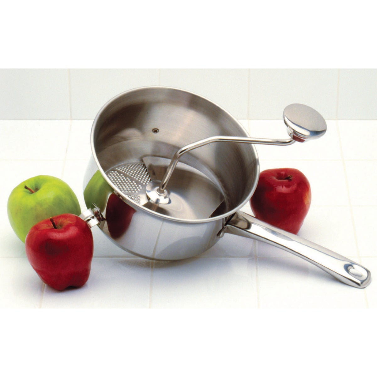 Norpro 2 Qt. Stainless Steel Food Mill Image 2