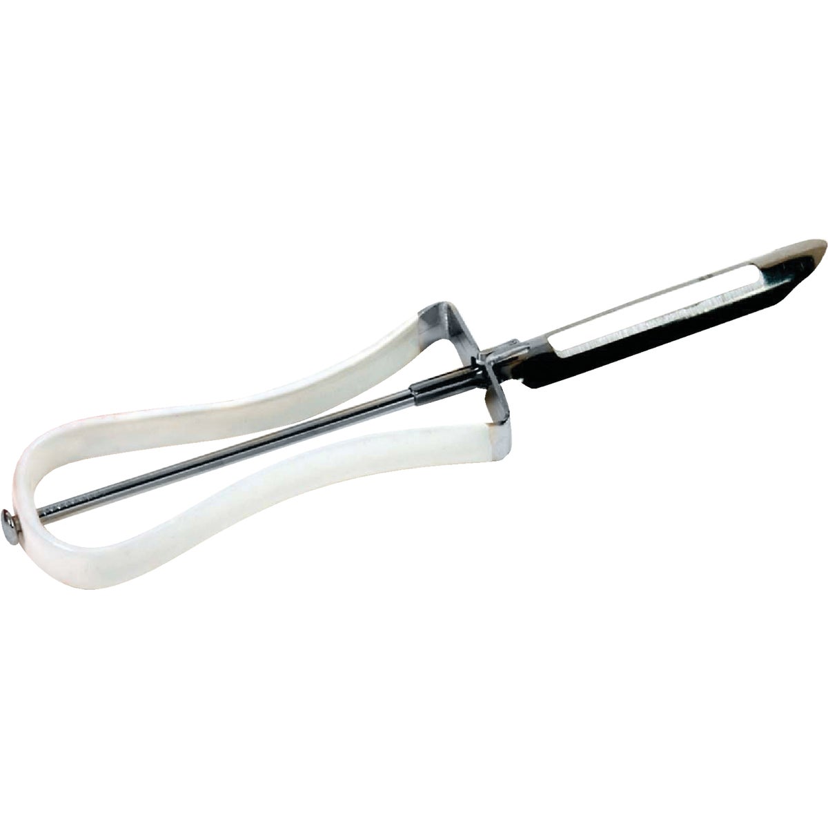 Norpro Stainless Steel Peeler with Non-slip PVC Coated Handle 