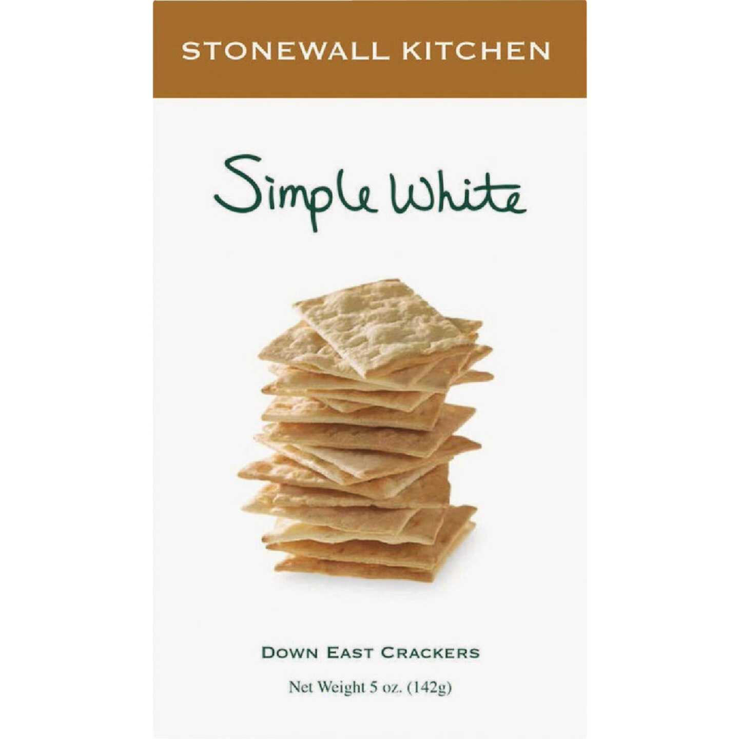 Stonewall Kitchen 5 Oz. Simple White Crackers Image 1