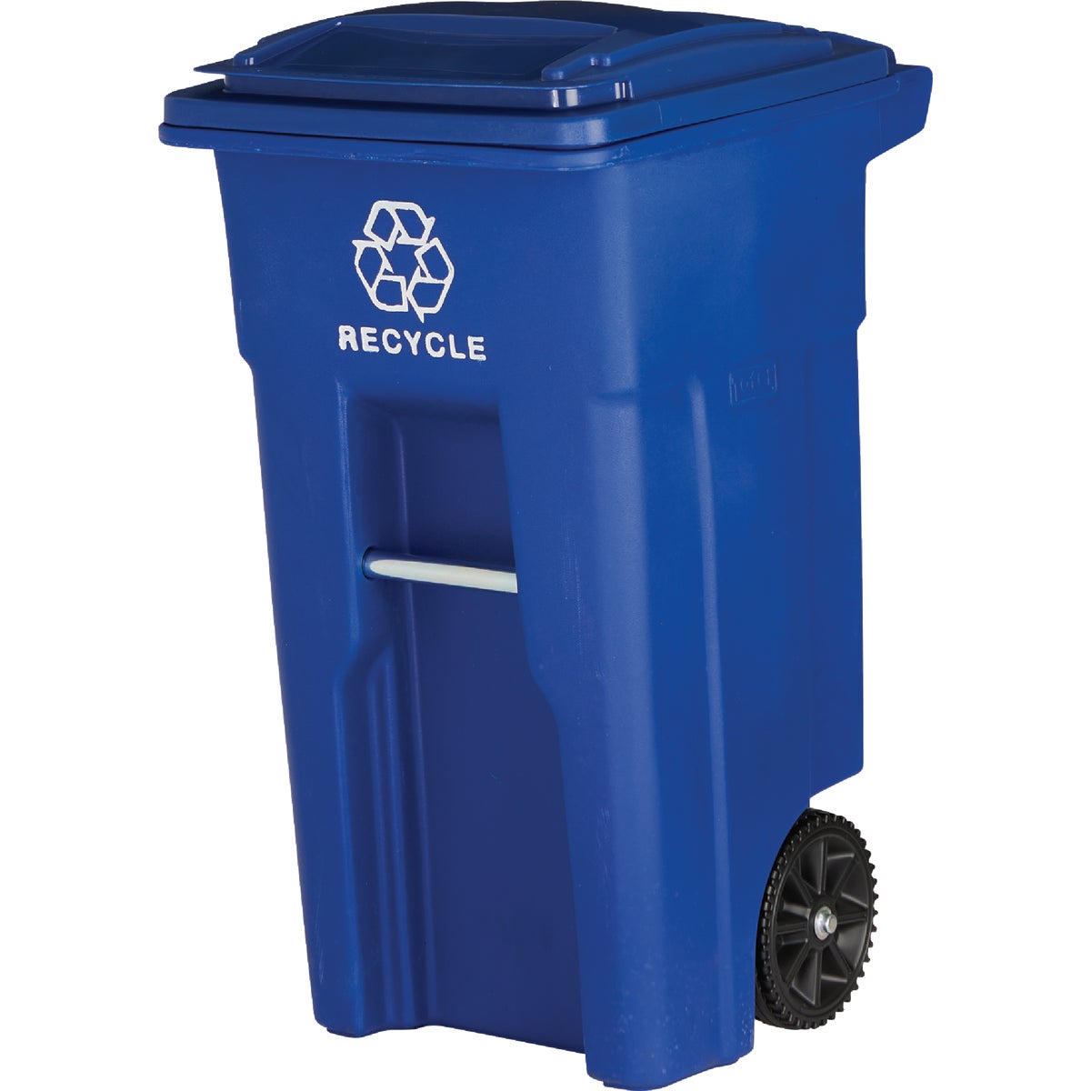 Toter 32 Gal. Recycling Trash Can with Lid Image 3